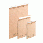 POCHETTE À BULLES PAPIER KRAFT BRUN 100 X 165 LA COURONNE - PAQUET DE 200