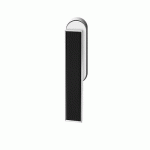 POIGNÉE DE FENÊTRE TORINO F534Y -VERROUILLABLE AVEC CLÉ -CHROMÉ ET NOIR KARCHER DESIGN