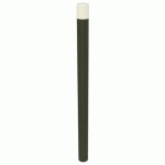 POTELET URBIN PMR TÊTE BOMBÉE MÉT HTR 1.20M Ø90MM OLIVE 6003 - BUTON DESIGN