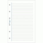 RECHARGE EXATIME 14 TRAVERS BLANC - EXACOMPTA