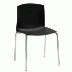 LOT DE 2 - CHAISE PLEA NOIR