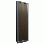 ARMOIRE À RIDEAUX LARGEUR 60 HAUTEUR 198 CM 4 TAB. ALU-GALET - MANUTAN COLLECTIVITÉS