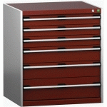 BOTT 1 ARMOIRE À TIROIRS SL-879-6.4 AVEC 6 TIROIRS POUR CHARGE LOURDE - BOTT