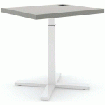 BUREAU PREMIUM RÉGLABLE ELEMENTS SOLID 800 - ARGENT - BLANC - ACTIFORCE