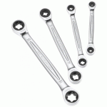 JEU DE 4 CLÉS POLYGONALES TORX À CLIQUET - FACOM | 464TX.J4PB