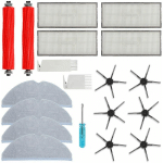 YOZHIQU - ENSEMBLE D'ACCESSOIRES ADAPTATEUR DE TUBE D'ASPIRATEUR POUR ROBOROCK S7, ACCESSOIRES POUR ASPIRATEUR, ROULEAUX FILTRANTS, ROBOT,