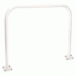 ARCEAU DE PROTECTION SIMPLE 1.50 M PLATINES- ZINC BLANC 9010 - PROCITY