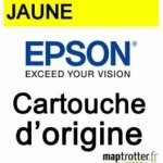 EPSON - T6124 - CARTOUCHE D'ENCRE JAUNE - PRODUIT D'ORIGINE - 220ML - C13T612400