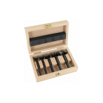 COFFRET BOIS DE MÈCHES À FAÇONNER FORSTNER BORMAX WS D. 22-25-38 ET 42 MM + RALLONGE - 5 PIÈCES