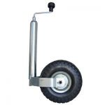 Roue jockey gonflable