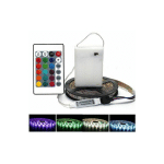 KINSI - RUBAN LED, BANDE LED, LED STRIPE CHANGEMENT DE COULEUR, INFRAROUGE, TÉLÉCOMMANDE, ÉTANCHE,1M