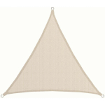 UPF50+ VOILE D'OMBRAGE UV - 2X2X2 POLYESTER TRIANGLE PROTECTION SOLAIRE - BEIGE
