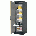 ARMOIRE SÉCURITÉ Q-PEGASUS-90 Q90.195.060.WDAC GRIS/JAUNE - ASECOS