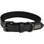 DOOGY GLAM - COLLIER CHIEN SIMILI BASICS NOIR TAILLE : T35 - NOIR