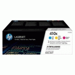 HP 410X - CF252XM PACK 3 TONERS HAUTE CAPACITÉ COULEURS - HP