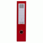 LOT DE 10 - PORTE-REVUES PP - DOS 70MM - LIVRÉS À PLAT - 23 X 31 CM - ROUGE