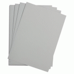 LOT DE 5 - ETIVAL COLOR PAQUET 5F A4 160G - BLEU CLAIR