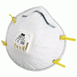 MASQUE PROTECTION 3M 8812 FFP1 AVEC SOUPAPE - BOÎTE DE 10