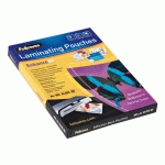 POCHETTES DE PLASTIFICATION DOS ADHÉSIF A4 2 X 125 Μ BRILLANTES - BOITE DE 100
