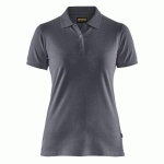 POLO FEMME GRIS TAILLE L - BLAKLADER