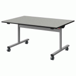 TABLE MALIBU RAB 120X80 T3 DL ST ISOS GRIS 1400/NO GRIS 9006