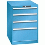 ARMOIRE BLEU CLAIR 564X725X850 AVEC 4 TIR. 75KG _ 78.525.010 - LISTA
