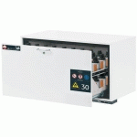 ARMOIRE SÉCURITÉ SOUS PAILLASSE UB-S-30 UB30.060.110.S BLANC - ASECOS