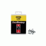 AGRAFES TYPE A 14MM BOÎTE DE 1000 - STANLEY - 1-TRA209T