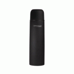 BOUTEILLE ISOTHERME INOX 1L CAOUTCHOUC NOIR - THERMOS - EVERYDAY