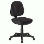 CHAISE DE BUREAU AURORE CONTACT PERMANENT COLORIS NOIR - MANUTAN COLLECTIVITÉS