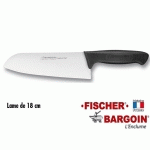 COUTEAU JAPONAIS SANTOKU DE 18 CM HACCP