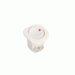 INTERRUPTEUR À ENCASTRER D21X21 - PLASTIQUE - 10 UNITÉS - BLANC EMUCA