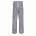 LOT DE 2 - PORTWEST C079 PANTALON DE CUISINE BROMLEY BLEU CHECK - TAILLE XXXL - STANDARD