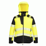 PORTWEST T162 PARKA HV FEMMES PW3 JAUNE/NOIR - TAILLE M