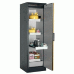 ARMOIRE SÉCURITÉ Q-PEGASUS-90 Q90.195.060.WDACR GRIS/JAUNE - ASECOS