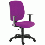 FAUTEUIL DE BUREAU KAOLA DOSSIER HAUT COLORIS MAGENTA - MANUTAN COLLECTIVITÉS