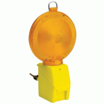 LAMPE DE CHANTIER CLIGNOTANTE LED JAUNE 1 X 4R25 TORRO