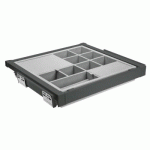 ORGANISEUR COULISSANT AJUSTABLE À SORTIE TOTALE - ELITE - L600MM GTV