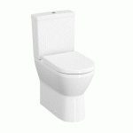 PACK WC À POSER SURÉLEVÉ PMR SANS BRIDE ARRIÈRE OUVERT AVEC ABATTANT STANDARD - INTEGRA VITRA