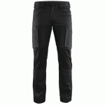 PANTALON DE TRAVAIL SERVICES STRETCH NOIR TAILLE 56 - BLAKLADER