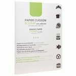 PAPIER CUISSON ECOPAP 40 X 30 CM 50 FEUILLES