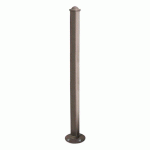 POTELET INCLINABLE AMORTICHOC AGORA - ZINC GRIS PROCITY - PROCITY
