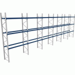 RACK 1 DÉPART + 5 SUIVANTS LXLXH 2700X17100X5500 1000KG 3 NIV - BITO