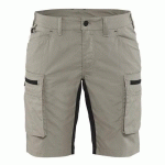 SHORT SERVICES STRETCH FEMME BEIGE/NOIR TAILLE 46 - BLAKLADER