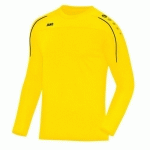 SWEAT TOP JAKO CLASSICO JAUNE