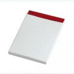 UNIPAPEL BLOC ÉCONOMIQUE SANS COUVERTURE 7,5X10,5 160 PAGES UNIES BLANCHES