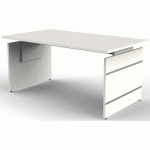 BUREAU RÉGLABLE - FORM4 - L160XP80XH68-76CMBLANC 4418 - KERKMANN