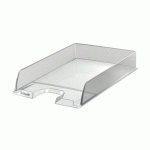 CORBEILLE A COURRIER ESSELTE EUROPOST  - 35 X 6,10 X 25,4 CM - TRANSPARENTE - LOT DE 10