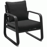 FAUTEUIL TONIO - GRAPHITE - PROLOISIRS