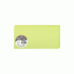 PAQUET DE 25 CARTES PLIÉES POLLEN 106X213MM 210G/M² - VERT BOURGEON